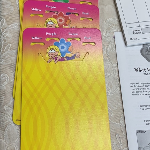 Vintage 2003 Disney Channel Lizzie McGuire board game - Picture 8 of 12